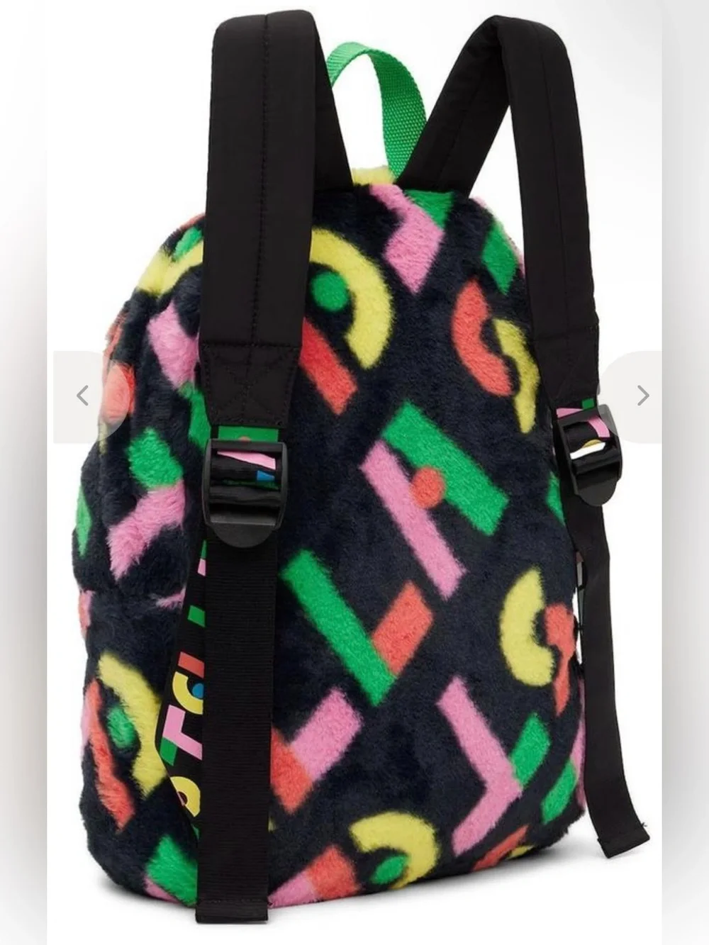 Stella McCartney faux-fur kids backpack 🎒rare find